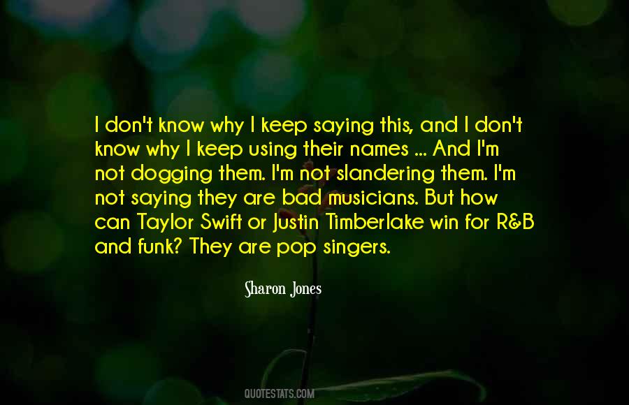 Timberlake's Quotes #144597