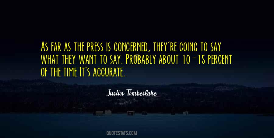 Timberlake's Quotes #612761