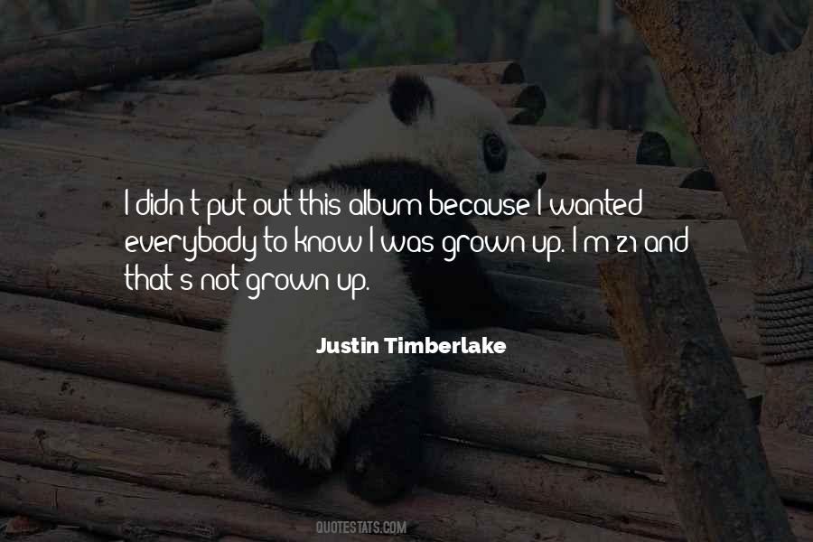 Timberlake's Quotes #626632