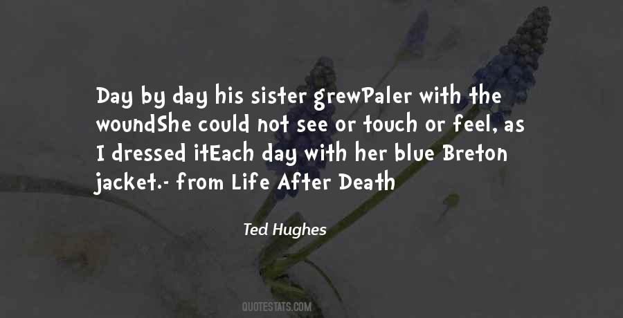 Quotes About Sister Death #132586