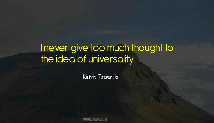 Tiravanija Quotes #832793