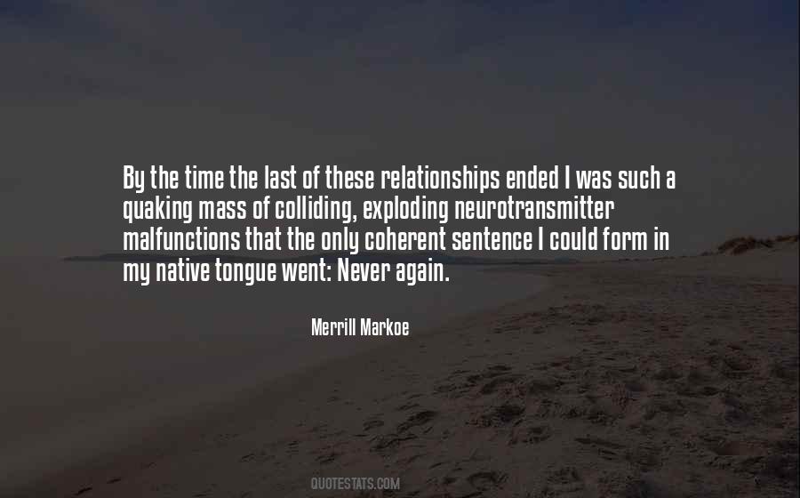 Quotes About Love That Ended #1279908