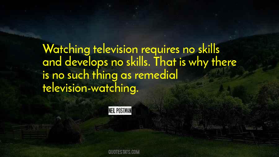 Quotes About Watching Too Much Television #165082