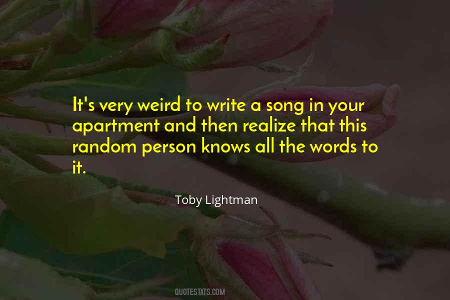 Toby's Quotes #282004