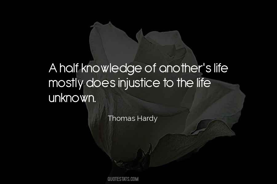 Quotes About Half Knowledge #879155