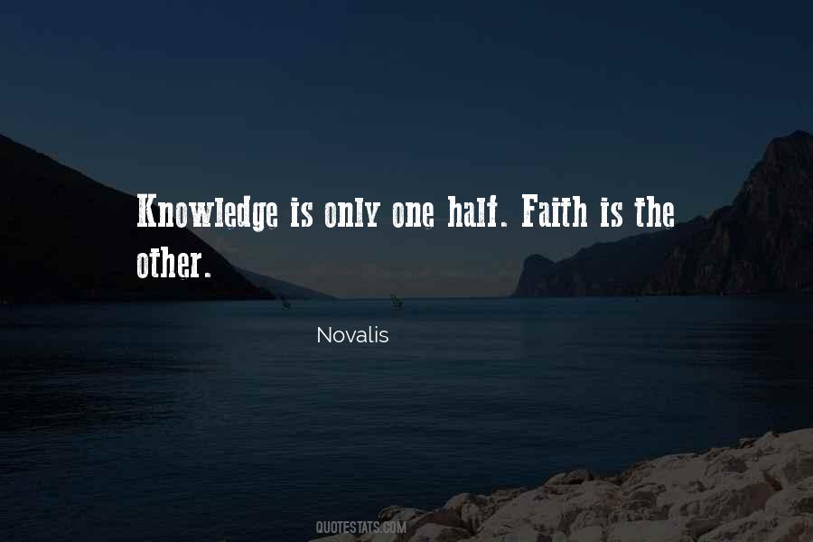 Quotes About Half Knowledge #91601