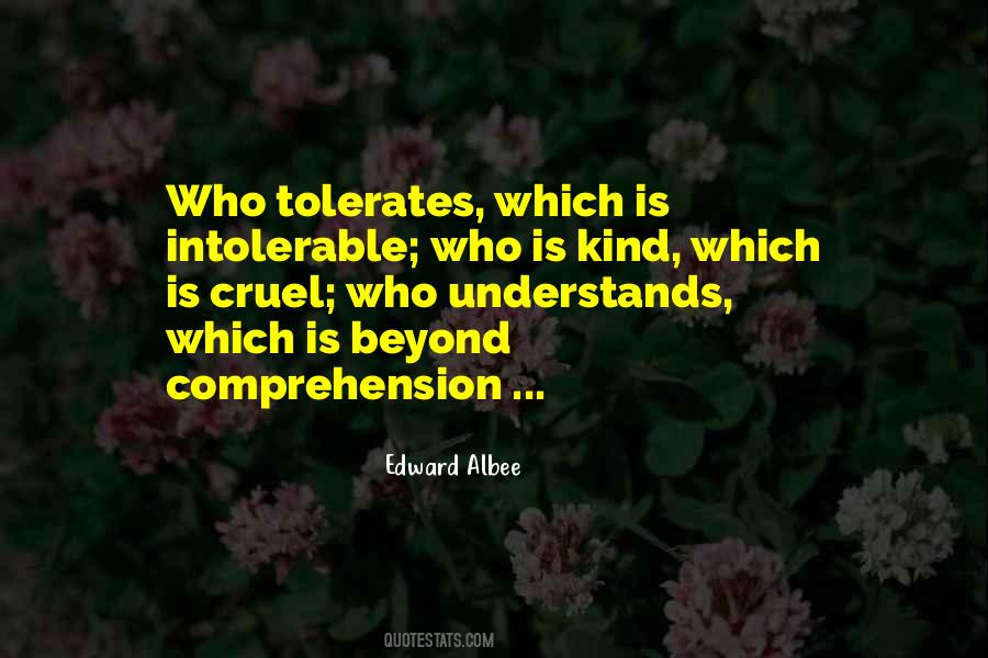 Tolerates Quotes #123167 Tolerates Quotes #123167