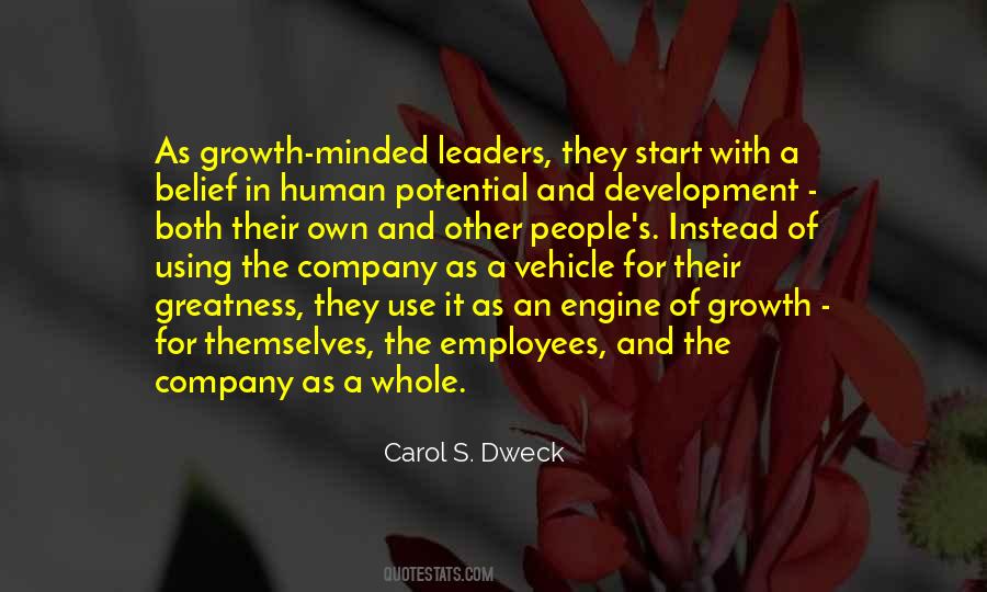 Quotes About Human Growth And Development #1743452