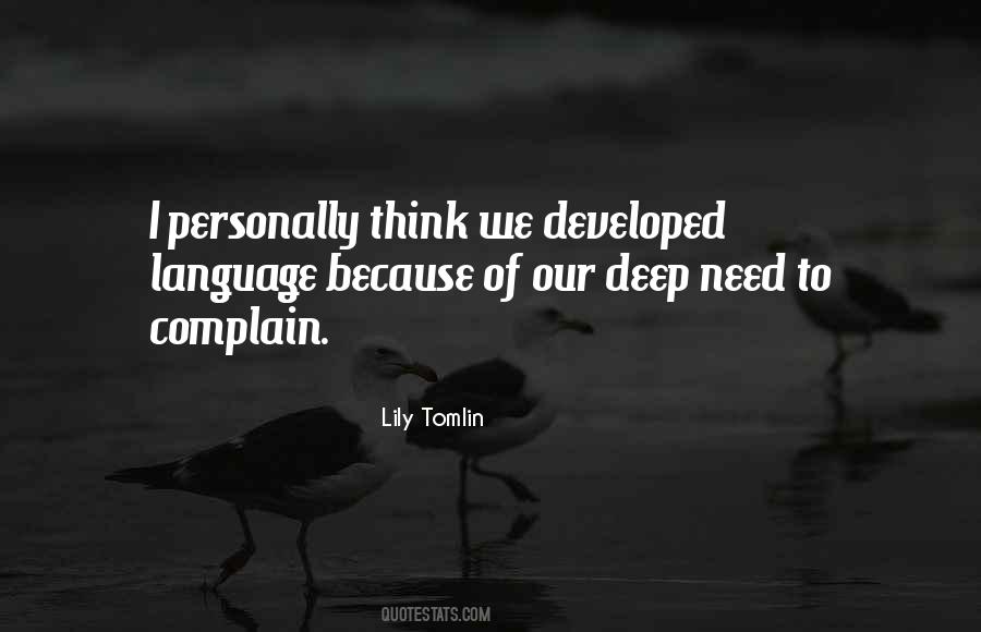 Tomlin's Quotes #443748