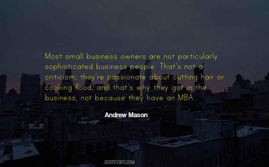 Quotes About Business Owners #980554