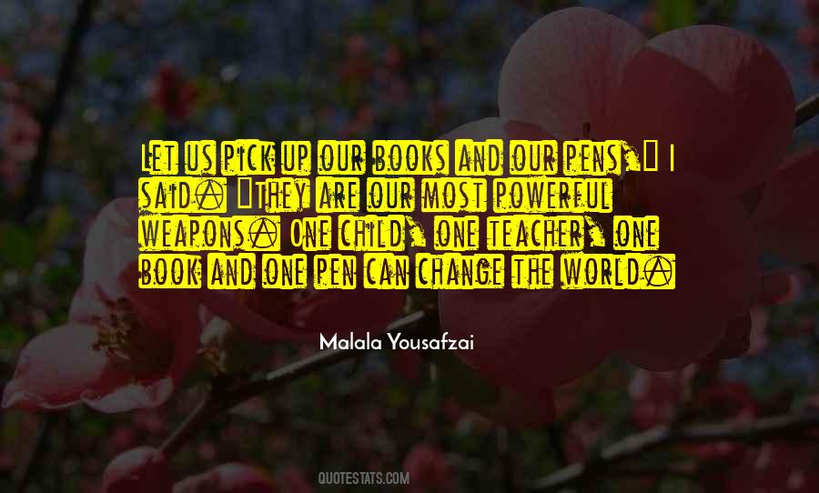 Quotes About Education In I Am Malala #189270