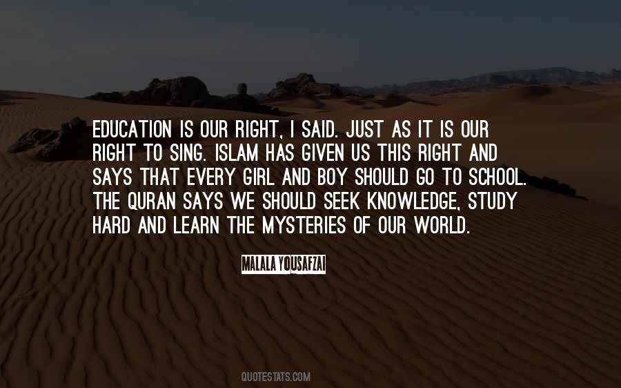 Quotes About Education In I Am Malala #467605