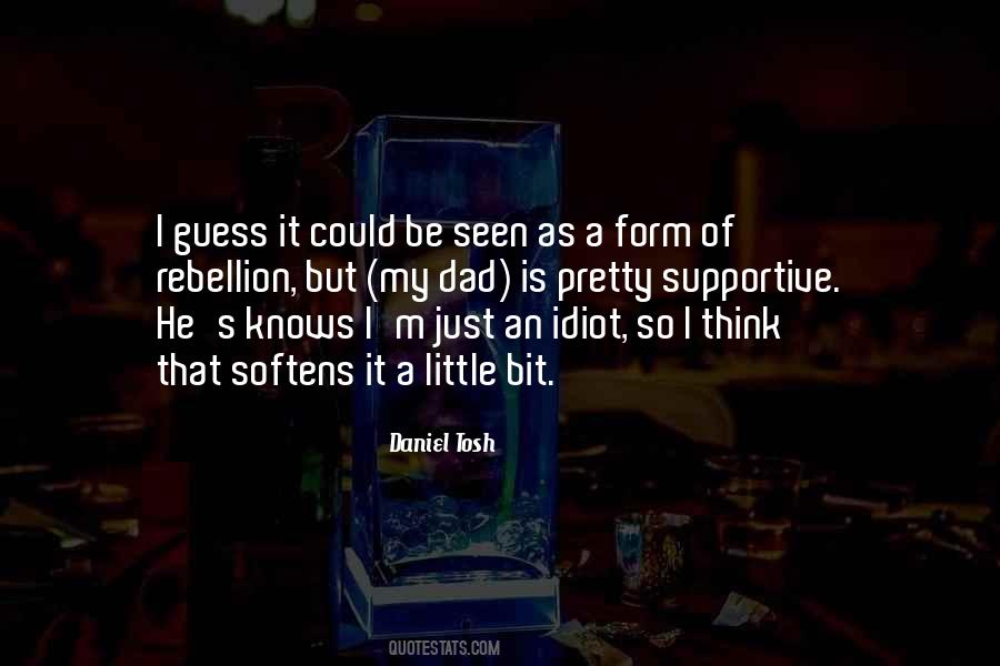 Tosh's Quotes #860611
