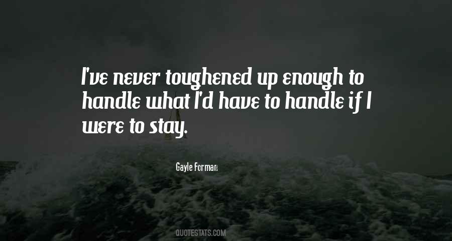 Toughened Quotes #457094