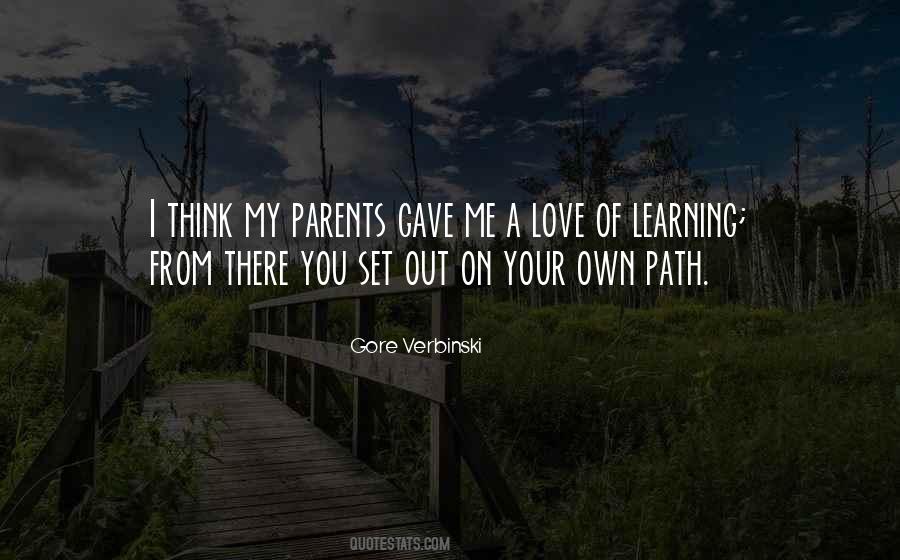 Quotes About Your Parents Love #417063