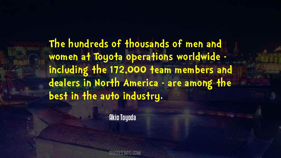 Toyoda Quotes #657885