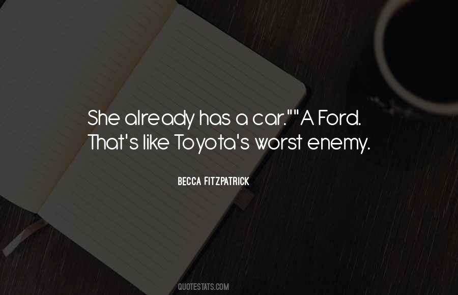 Toyota's Quotes #1322960
