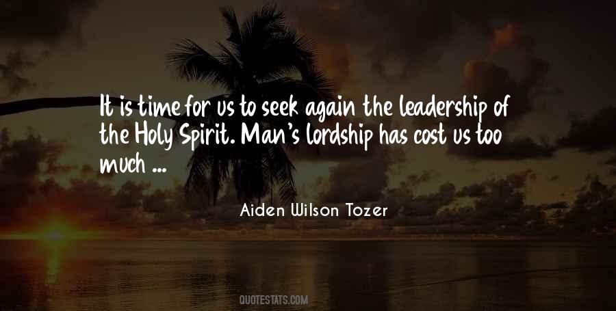 Tozer's Quotes #1373956