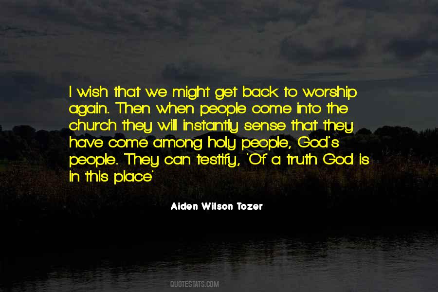 Tozer's Quotes #1649441