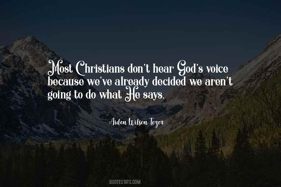 Tozer's Quotes #781704