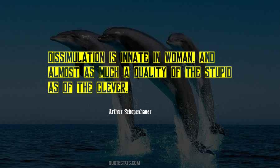 Quotes About Dissimulation #886947