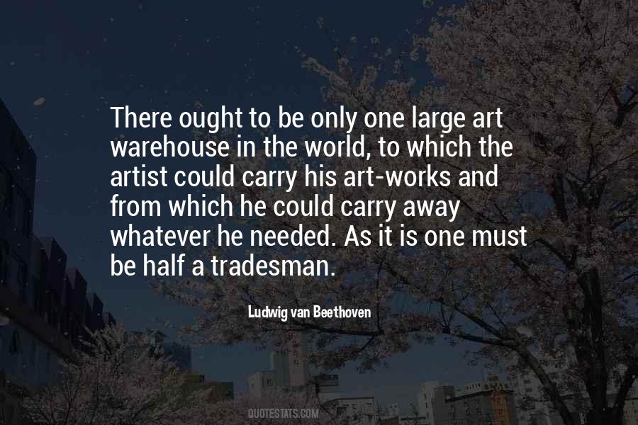Tradesman's Quotes #1682988