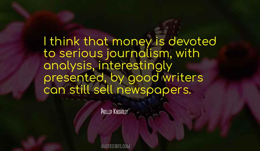 Quotes About Newspapers Journalism #1429096