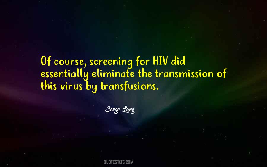 Transfusions Quotes #1464425