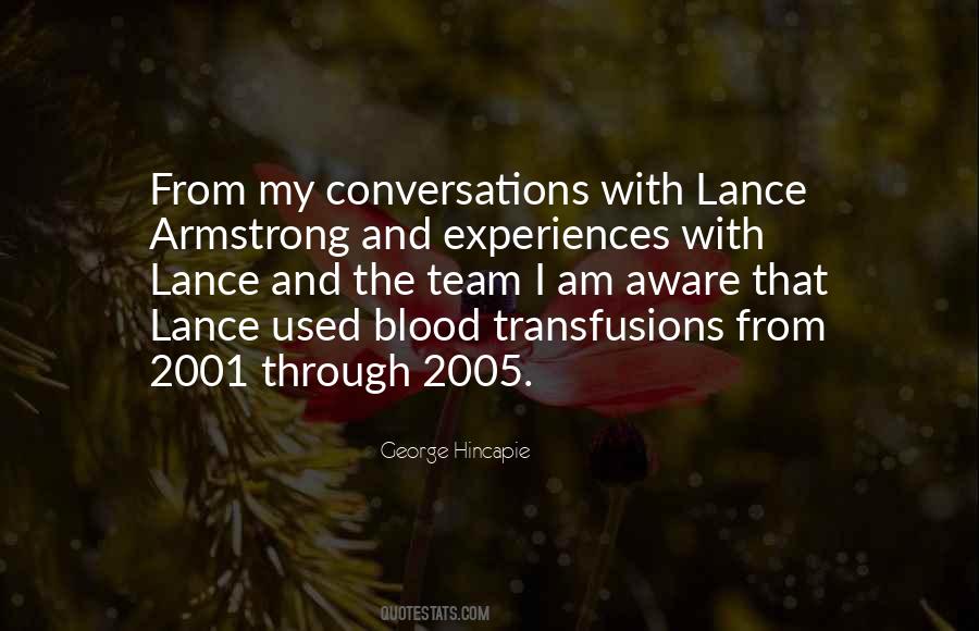 Transfusions Quotes #1730820