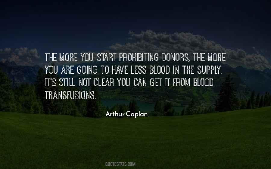 Transfusions Quotes #916016