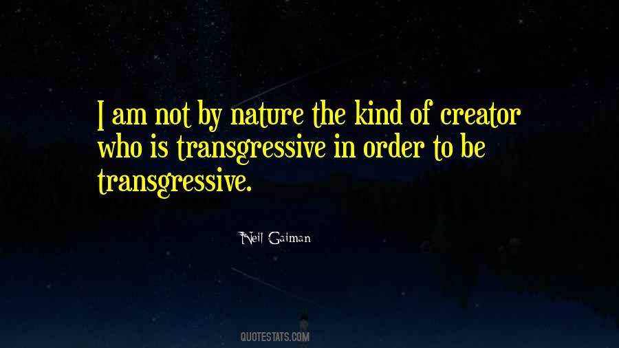 Transgressive Quotes #597745