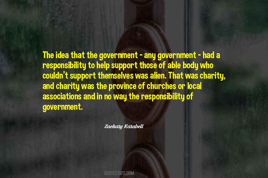 Quotes About Government Help #261583