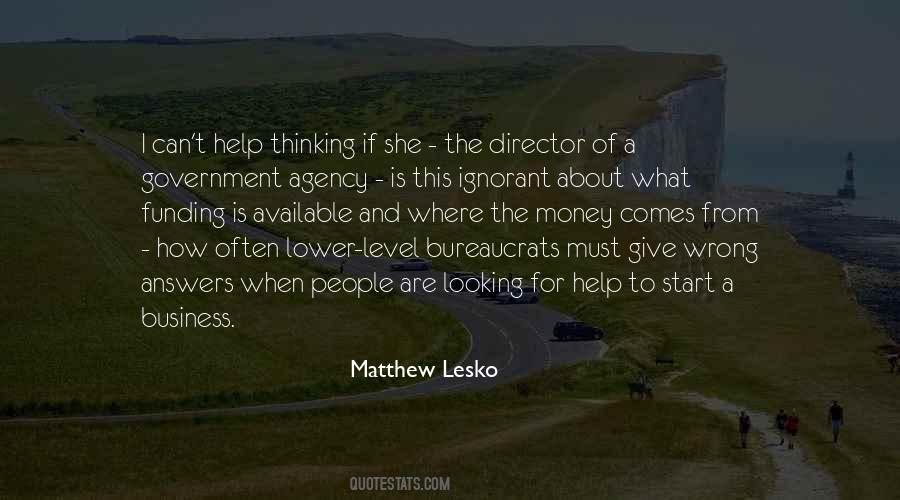 Quotes About Government Help #282962