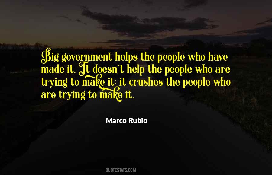 Quotes About Government Help #359437