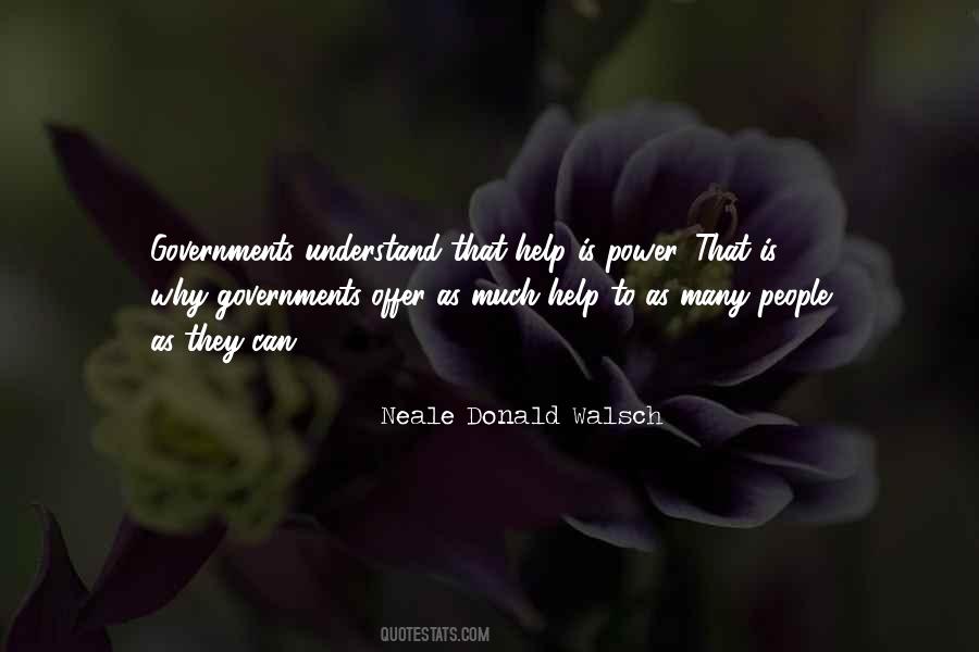 Quotes About Government Help #631948