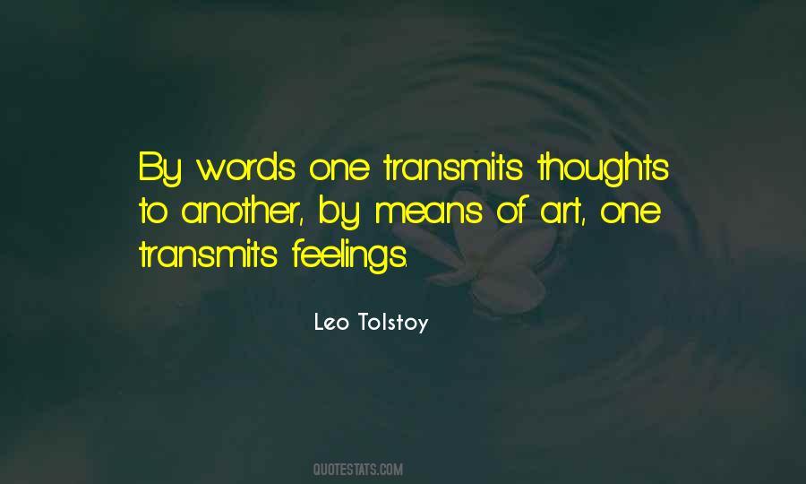 Transmits Quotes #1863009