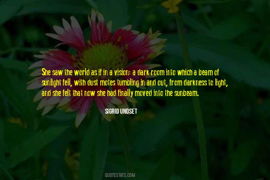 Quotes About Light Into Darkness #418088