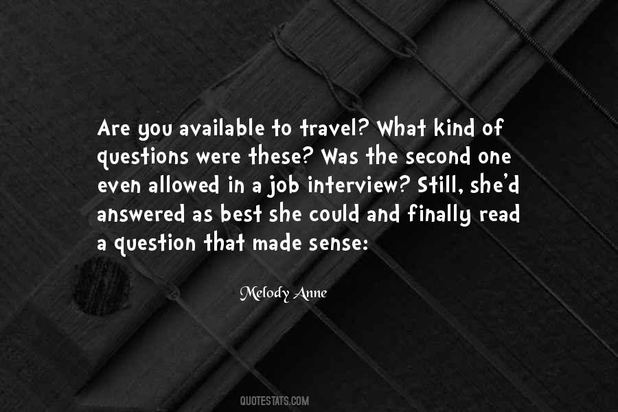 Travel'd Quotes #23677