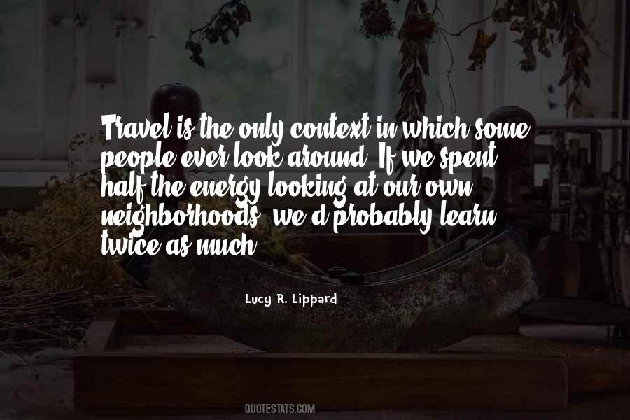 Travel'd Quotes #83393