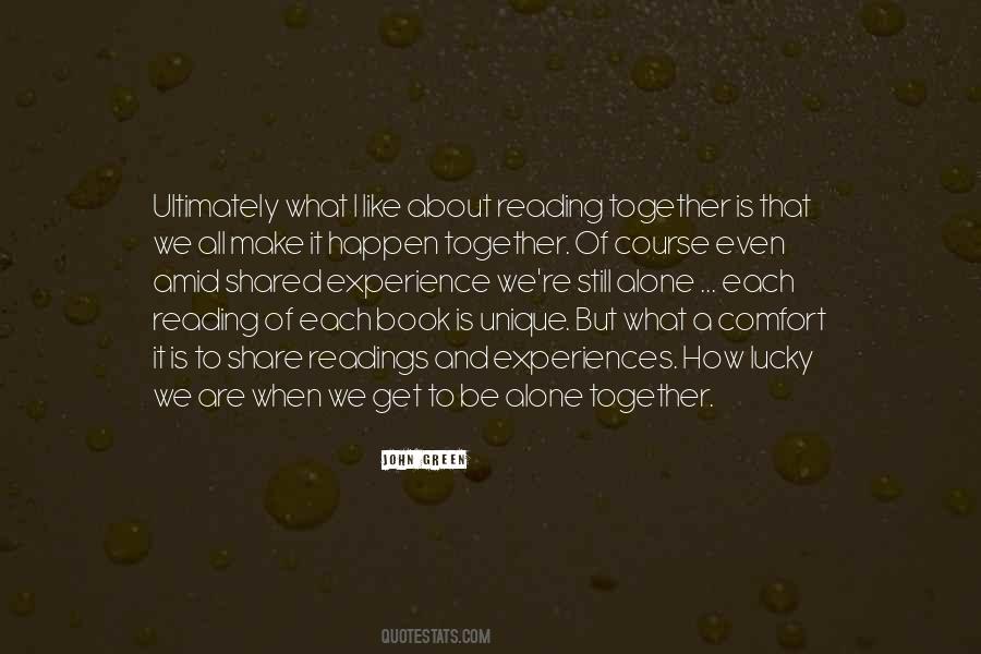 Quotes About Reading Together #252620