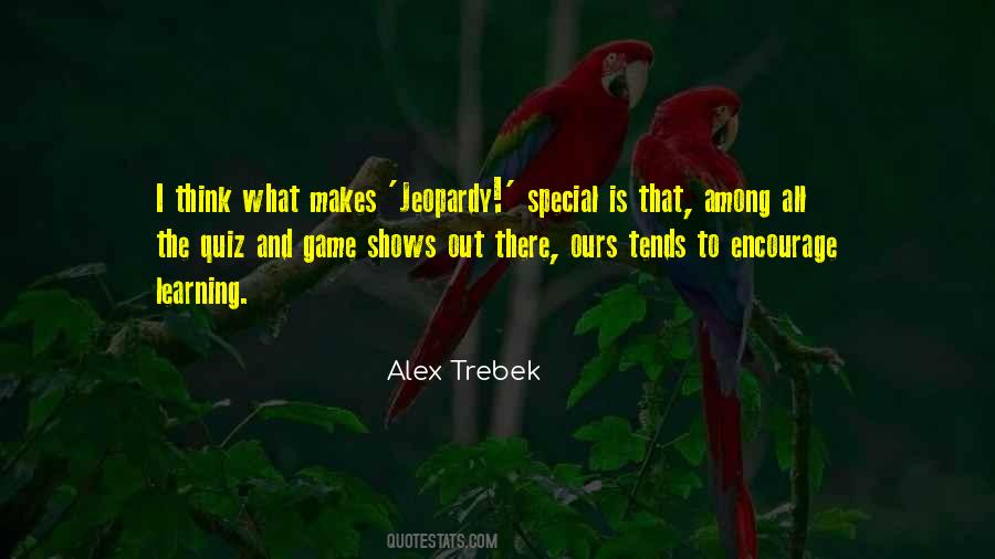 Trebek's Quotes #1264832