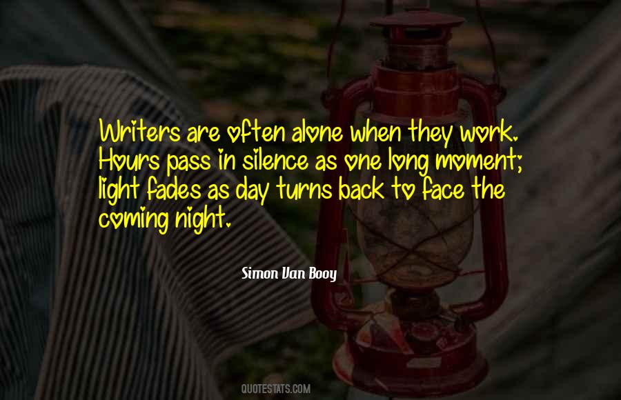 Quotes About Night Work #417226