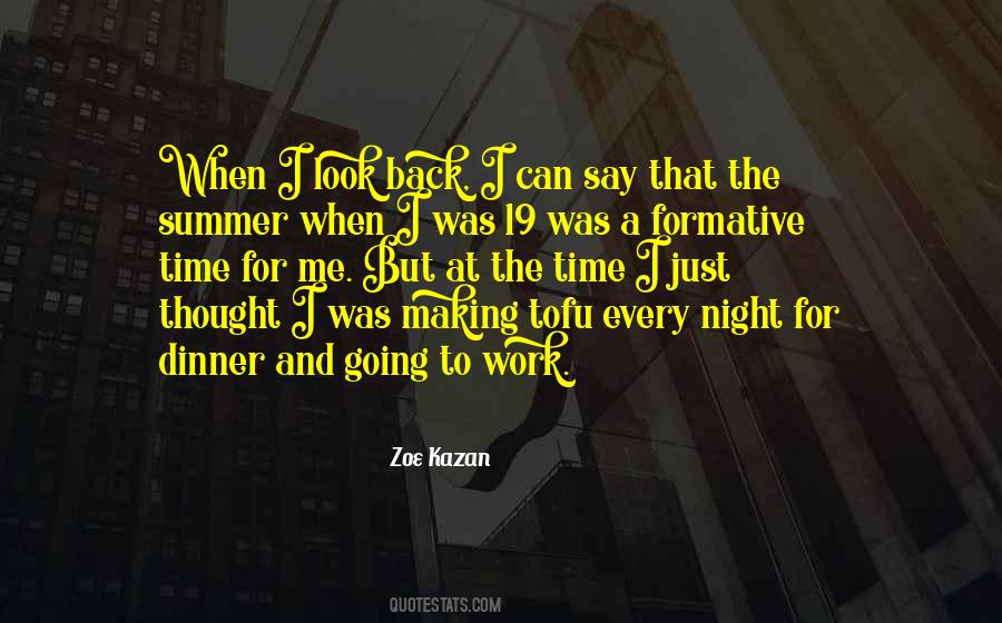 Quotes About Night Work #77626