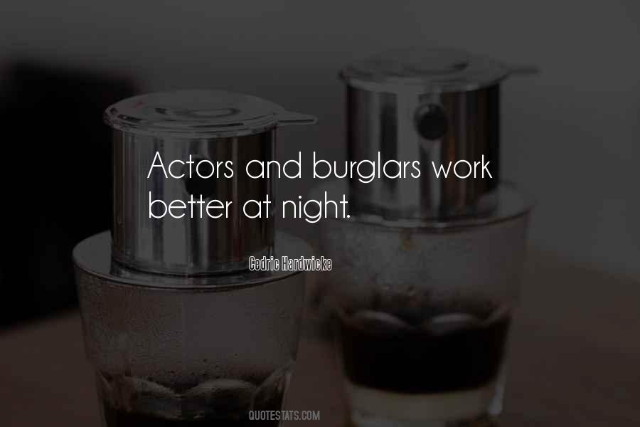 Quotes About Night Work #89453