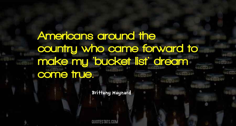 Quotes About Bucket Lists #1045473