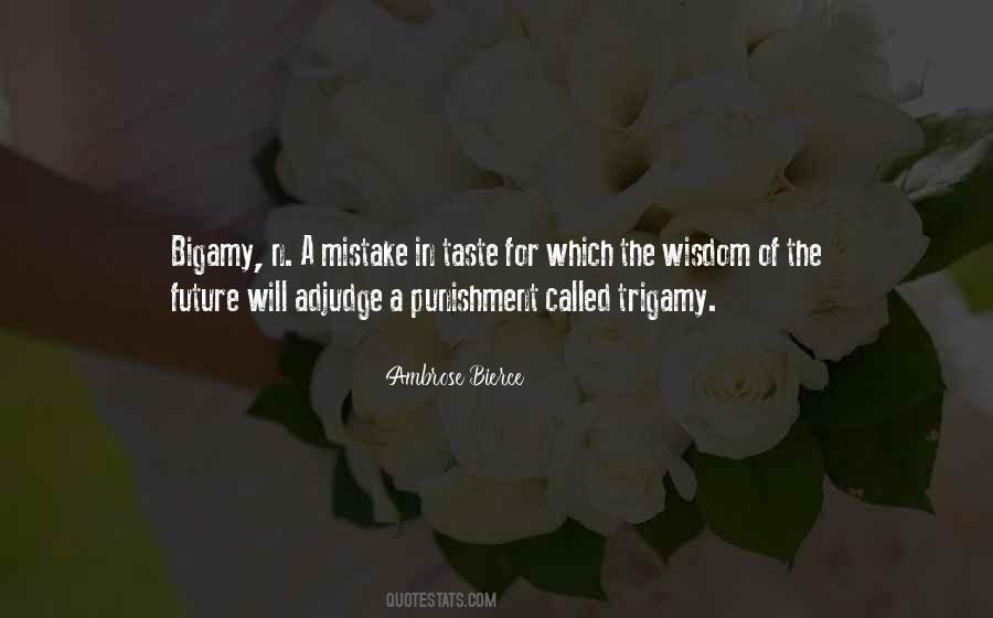 Trigamy Quotes #131941
