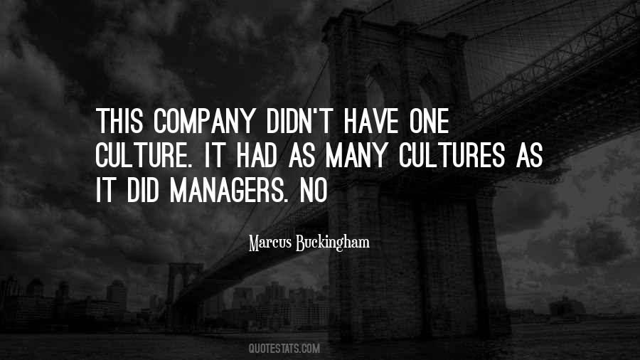 Quotes About Company Culture #1115568