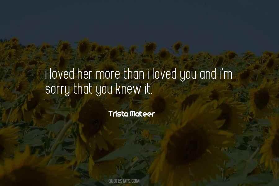 Trista Quotes #591035