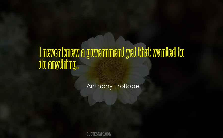 Trollope's Quotes #137597