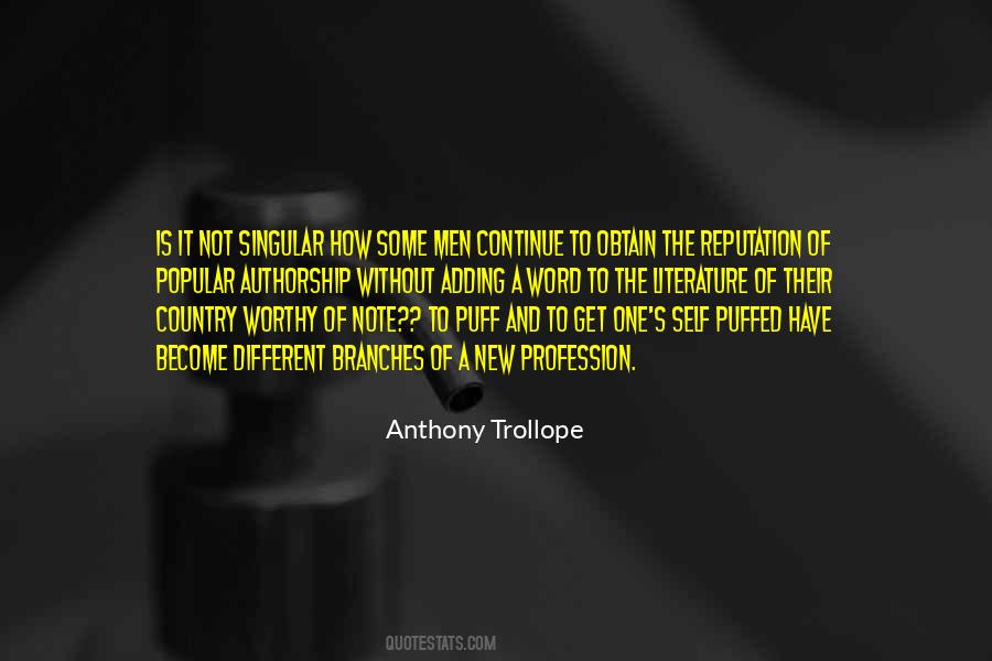Trollope's Quotes #515957